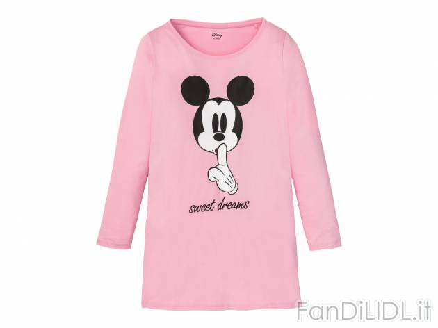 Maxi t-shirt da notte per donna Oeko-tex, prezzo 7.99 € 
Misure: S-L
Taglie ...