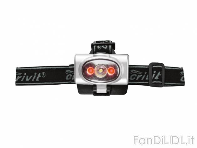 Lampada frontale a LED , prezzo 5,99 &#8364; per Alla confezione 
- Angolo ...