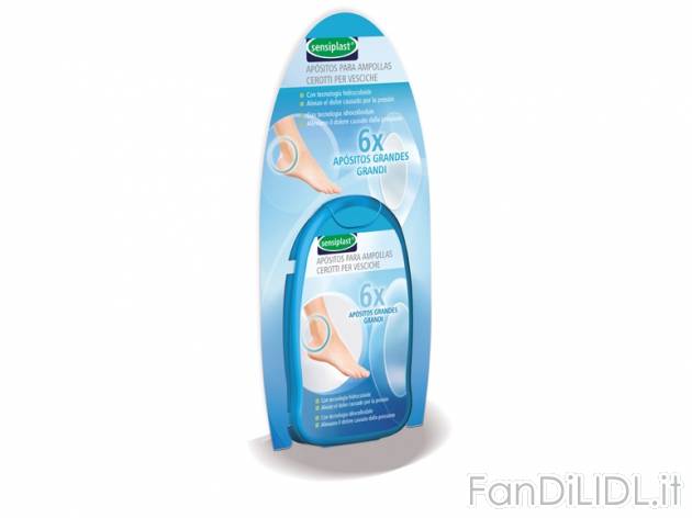 Cerotti per vesciche Sensiplast, prezzo 2,99 &#8364; per Alla confezione 
- ...