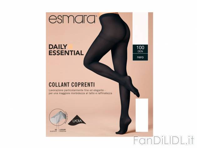 Collant da donna Esmara, prezzo 4.99 &#8364; 
100 DEN - Misure: S-L
Taglie disponibili

Caratteristiche

- ...