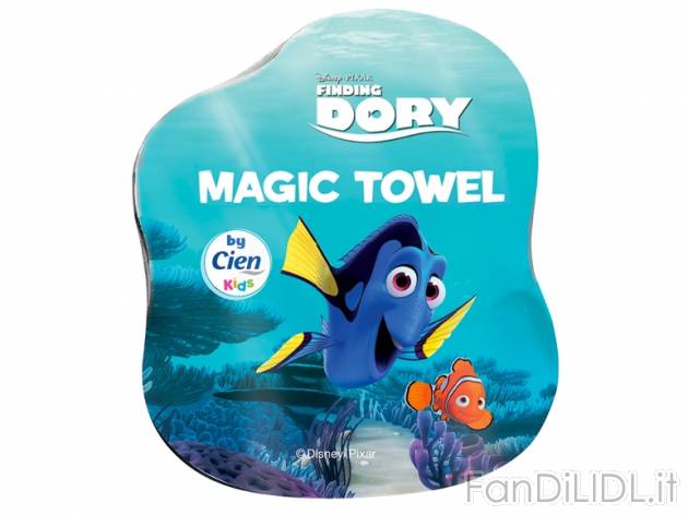 Asciugamano magico , prezzo 1,29 &#8364; per Alla confezione 
- Immergetelo ...