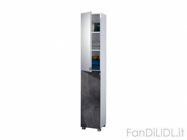 Armadio a colonna con 1 anta a specchio , prezzo 59,99 &#8364; per Alla confezione ...