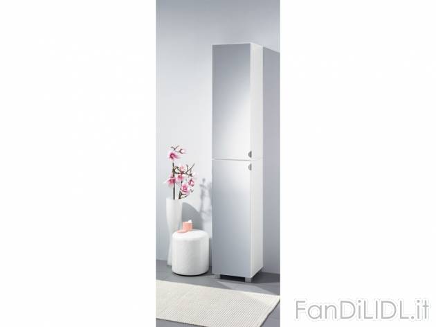 Armadio a colonna con 2 ante a specchio , prezzo 64,99 &#8364; per Alla confezione ...