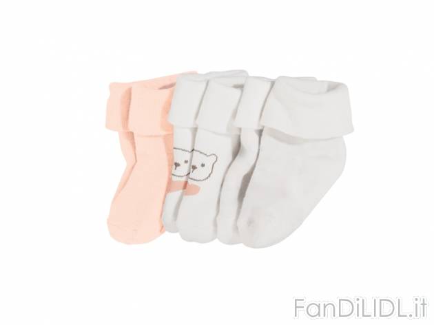 Calzini da neonati Lupilu, prezzo 2,99 &#8364; per Alla confezione 
- Piacevoli ...
