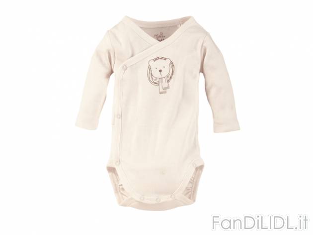 Body a manica lunga da neonato Lupilu, prezzo 5,99 &#8364; per Alla confezione ...