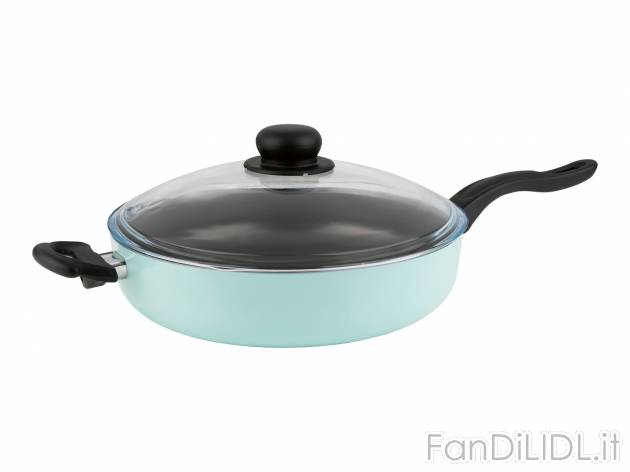 Tegame Ø 28 cm con coperchio in vetro Ernesto, prezzo 12.99 &#8364; 
- Rivestimento ...