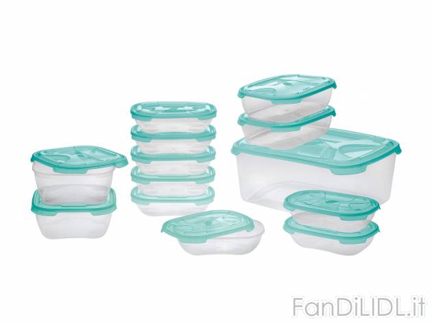 Set contenitori salvafreschezza Ernesto, prezzo 7.99 &#8364; 
13 pezzi 
- 1 ...