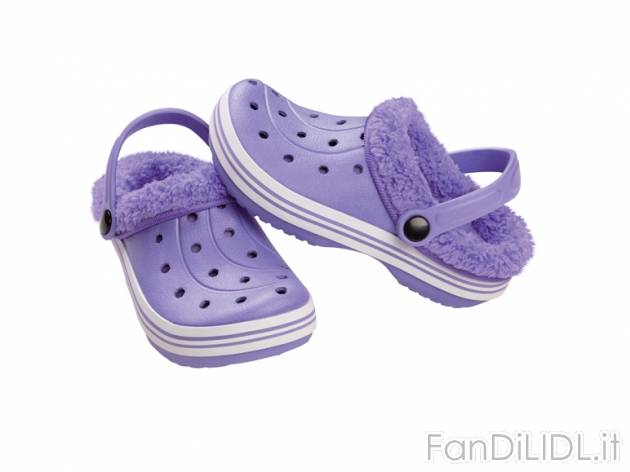 Clogs imbottite da bambini Lupilu, prezzo 4,99 &#8364; per Alla confezione 
- ...
