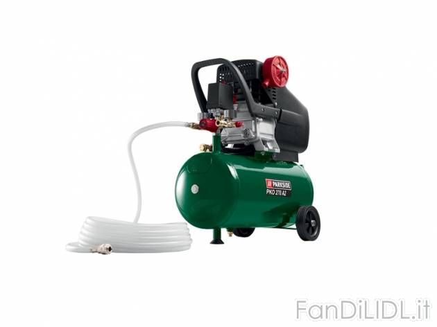 Compressore 24L Parkside, prezzo 99,00 &#8364; per Alla confezione 
- Pressione ...