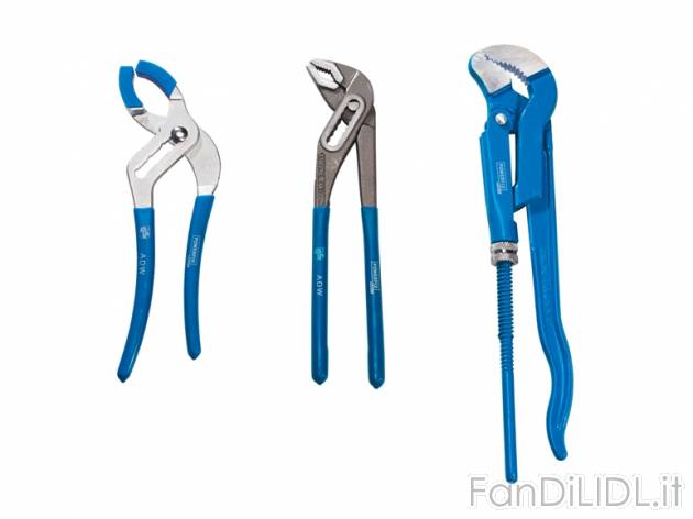 Pinze per idraulica Powerfix, prezzo 10,99 &#8364; per Alla confezione 
Include: ...