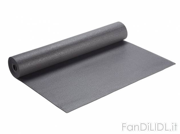 Tappetino per yoga 180 x 60 cm Crivit Sports, prezzo 7,99 &#8364; per Alla confezione ...