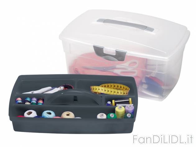Box portaoggetti Ordex, prezzo 6,99 &#8364; per Alla confezione 
- Ideale per ...