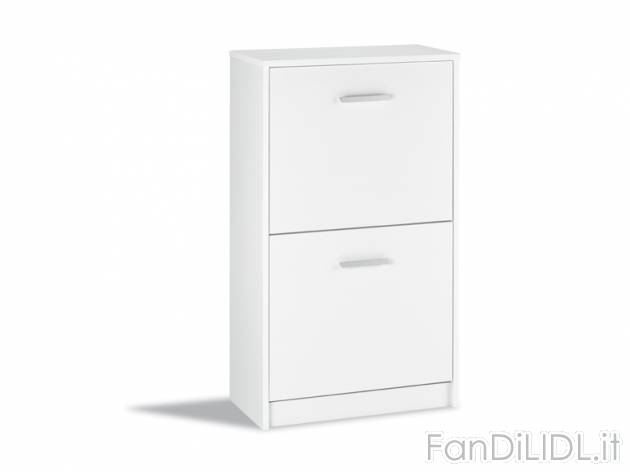Scarpiera , prezzo 24,99 &#8364; per Alla confezione 
- Scomparti ribaltabili ...