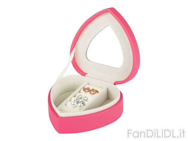 Cofanetto portagioie Livarno Living, prezzo 6.99 € 
- 3 o 4 scomparti
Caratteristiche ...