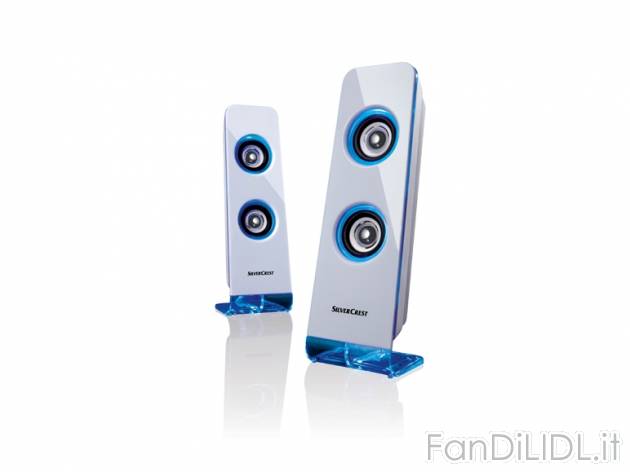 Sistema di altoparlanti 2.0 , prezzo 9,99 &#8364; per Alla confezione 
- Cavo ...