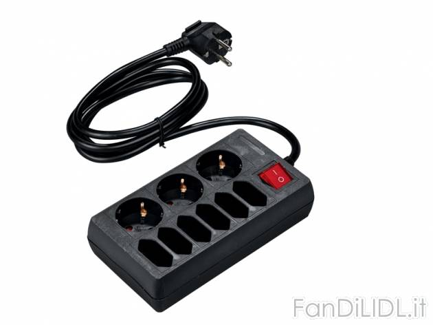 Presa multipla Powerfix, prezzo 3,99 &#8364; per Alla confezione 
- A scelta ...