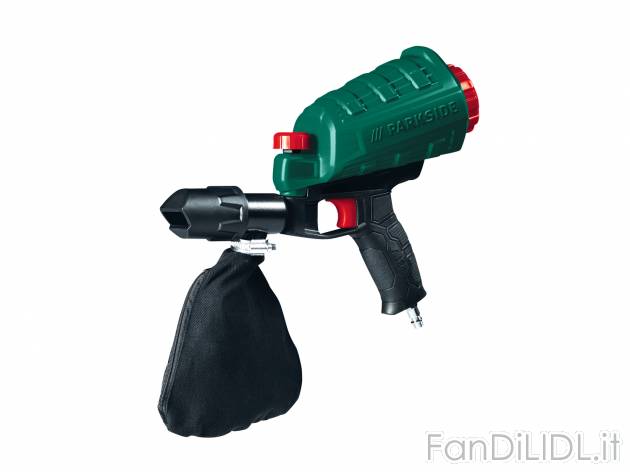 Pistola sabbiatrice ad aria compressa Parkside, prezzo 12.99 € 
- Flusso con ...