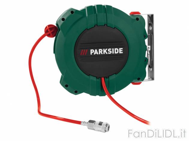 Tubo con avvolgicavo, 10 m o unità di manutenzione per aria compressa Parkside, ...