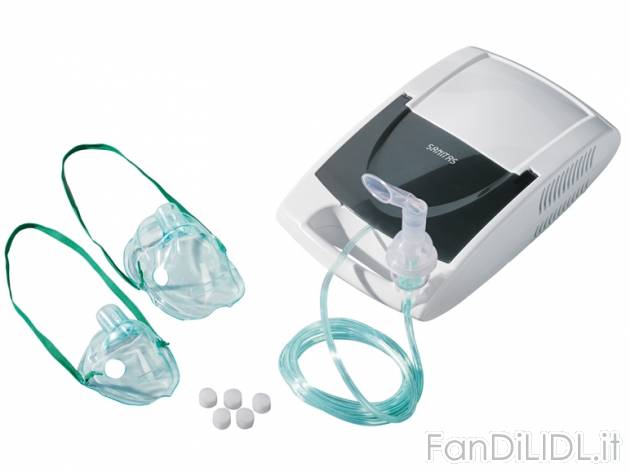 Inalatore Sanitas, prezzo 29,99 &#8364; per Alla confezione 
- Per il trattamento ...