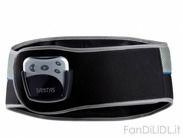 Cintura lombare con elettrostimolatore ad impulsi TENS Sanitas, prezzo 19,99 &#8364; ...