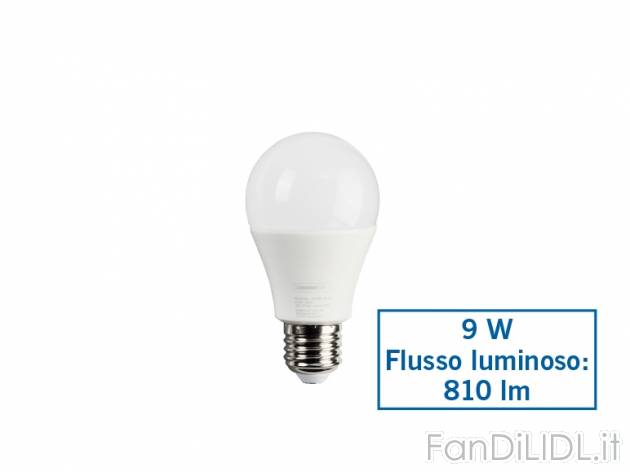 Lampadina a LED dimmerabile , prezzo 9,99 &#8364; per Alla confezione 
- &#216; ...