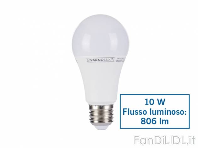 Lampadina a LED , prezzo 4,99 &#8364; per Alla confezione 
- Temperatura colore: ...