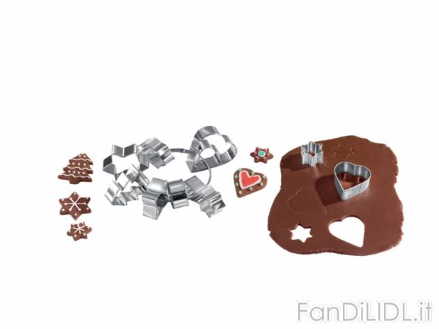 Stampi per biscotti Ernesto, prezzo 3,99 &#8364; per Alla confezione 
-      26 Pezzi