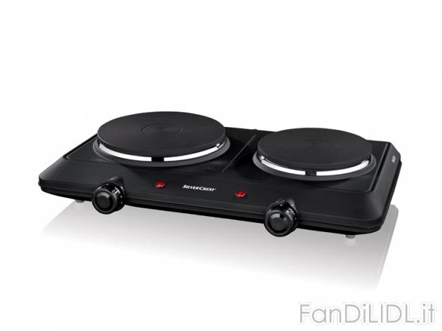 Fornello elettrico doppio , prezzo 24,99 &#8364; per Alla confezione 
- Piastre ...