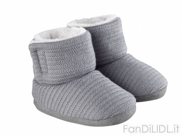 Pantofole per neonati Lupilu, prezzo 4,99 &#8364; per Al paio 
-      Misure: 15-20