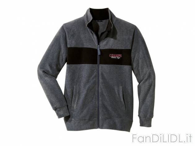 Tuta in pile da uomo Livergy, prezzo 9,99 &#8364; per Alla confezione 
- Misure: ...