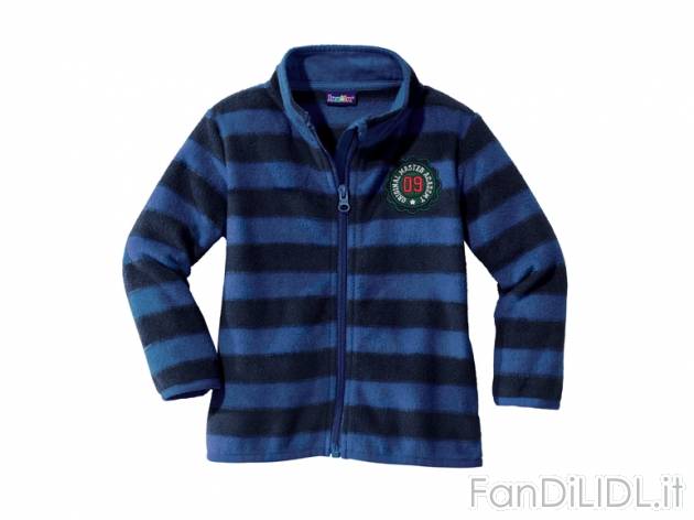 Tuta in pile da bambino Lupilu, prezzo 7,99 &#8364; per Alla confezione 
- Misure: ...