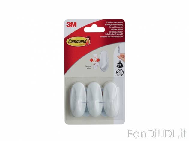 Ganci adesivi , prezzo 2,49 &#8364; per Alla confezione 
- A scelta tra diversi ...