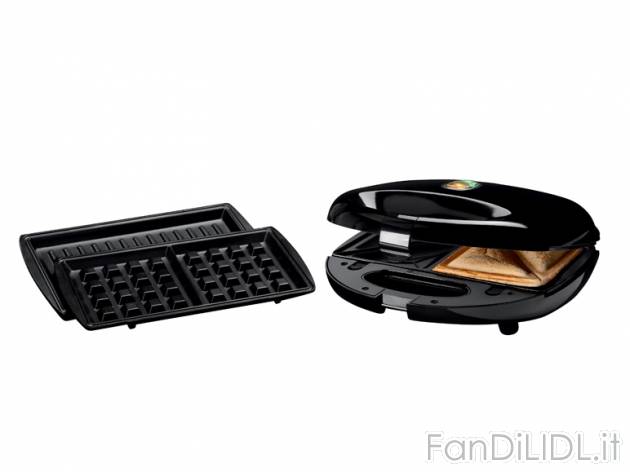 Tostiera 3 in 1 , prezzo 19,99 &#8364; per Alla confezione 
- Funzione 3 in ...