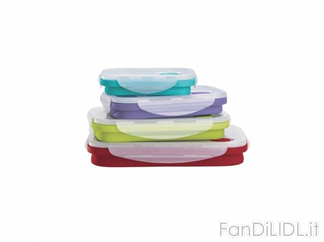 Contenitori salvafreschezza in silicone Ernesto, prezzo 14,99 &#8364; per Alla ...
