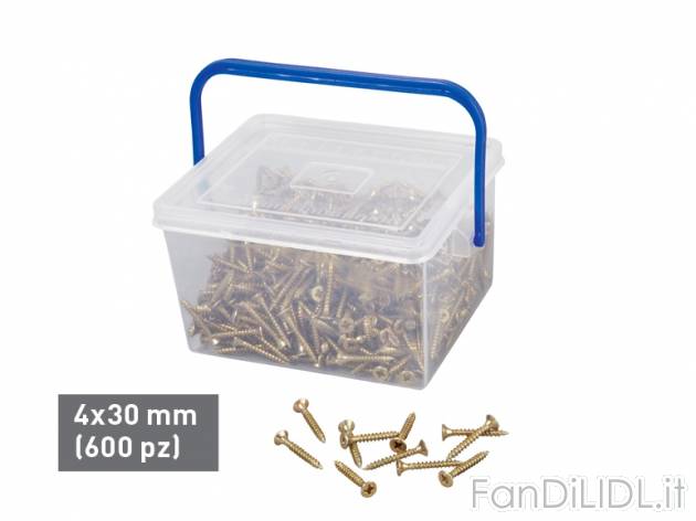 Set viti per gesso o truciolato Powerfix, prezzo 2,99 &#8364; per Al set 
- ...