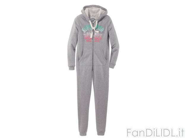 Tuta intera da donna Esmara, prezzo 19,99 &#8364; per Alla confezione 
- Misure: ...