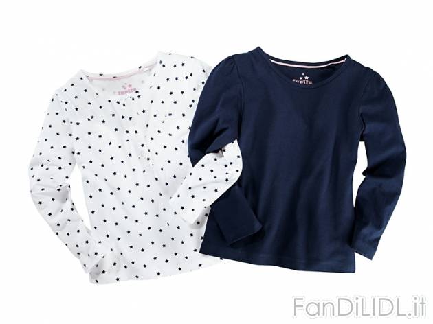 Maglia da bambina, 2 pezzi Lupilu, prezzo 5,99 &#8364; per Alla confezione 
- ...