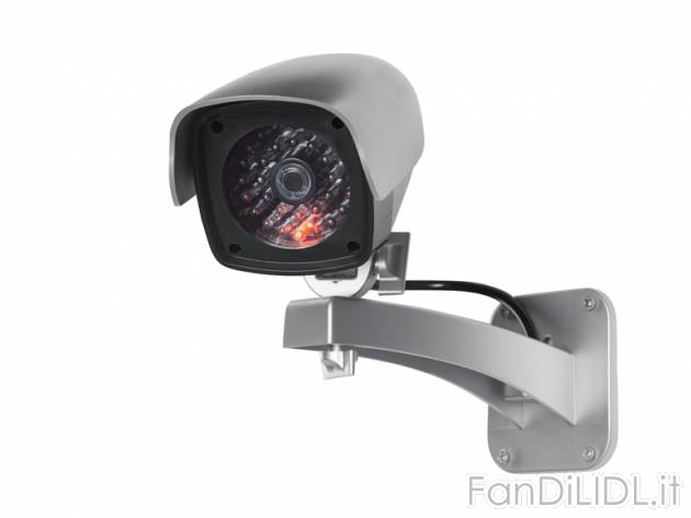 Telecamera di sorveglianza finta per esterni , prezzo 6,99 &#8364; per Alla ...
