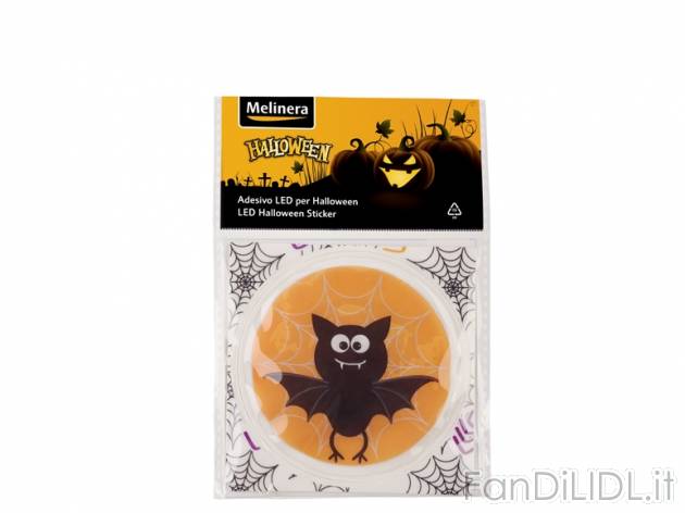 Adesivo a LED per Halloween Melinera, prezzo 0,99 &#8364; per Alla confezione ...