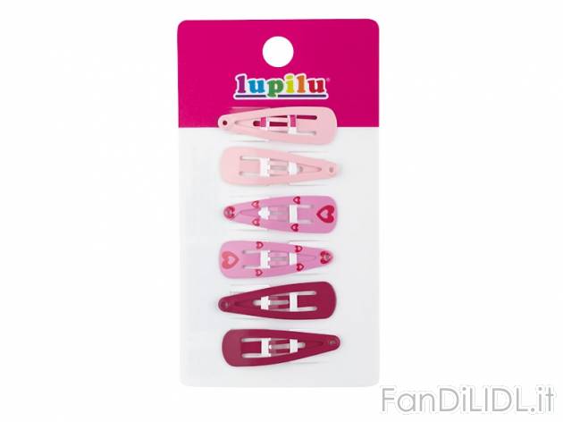 Set accessori per capelli da bambina Lupilu, prezzo 1,49 &#8364; per Alla confezione ...