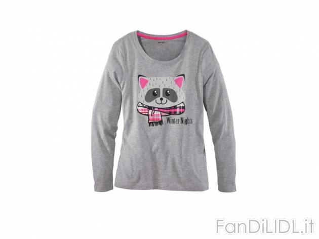Maglia pigiama da donna Esmara, prezzo 4,99 &#8364; per Alla confezione 
- &nbsp;Misure: ...
