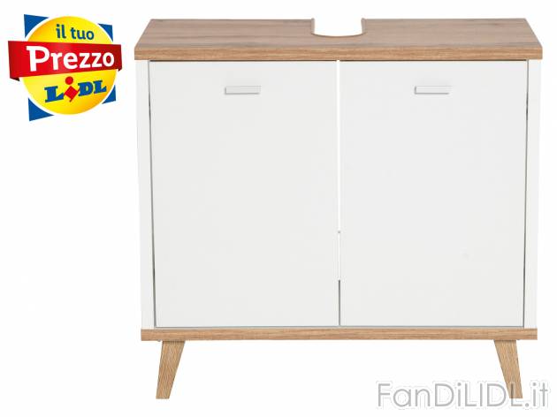 Mobiletto sottolavabo Livarno Living, prezzo 24.99 € 
- Materiale di montaggio ...