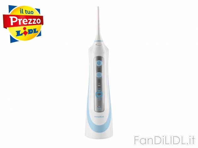 Idropulsore ricaricabile Nevadent, prezzo 14.99 € 
- Intensità del getto d&#039;acqua ...