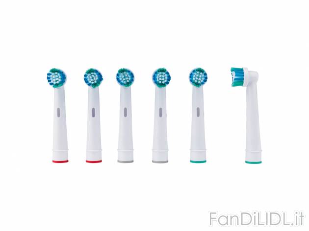 Testine di ricambio per spazzolino elettrico Nevadent, prezzo 4.99 &#8364; 
6 ...