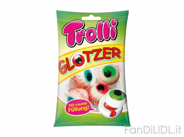 Caramelle gommose , prezzo 0,99 &#8364; per 75 g, € 13,20/kg EUR. 
- Con ripieno ...