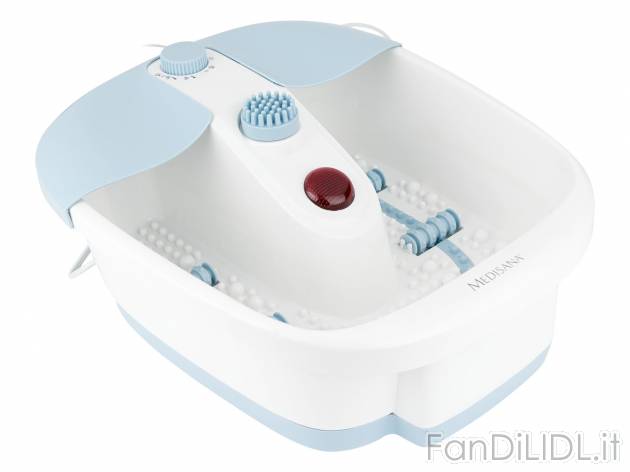 Massaggiatore plantare Medisana, prezzo 24.99 € 
- Massaggio con idrobolle e ...
