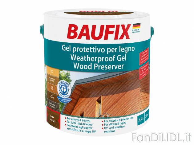 Gel protettivo per legno , prezzo 9.99 &#8364; per Alla confezione 
- Resistente ...
