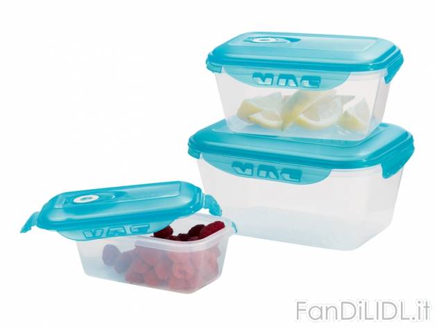 Set contenitori salvafreschezza Ernesto, prezzo 9,99 &#8364; per Al set 
- ...