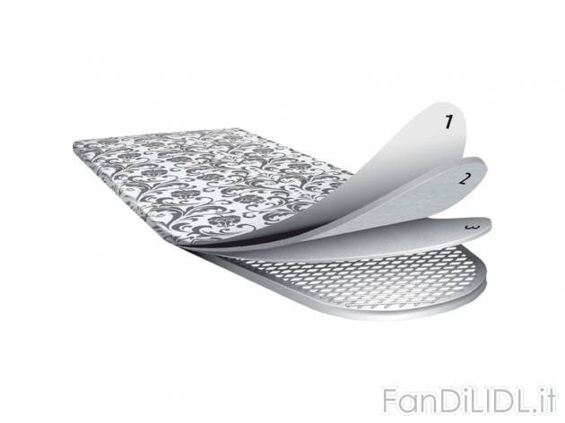 Copriasse da stiro AquaPur, prezzo 4,99 &#8364; per Alla confezione 
- 3 strati ...