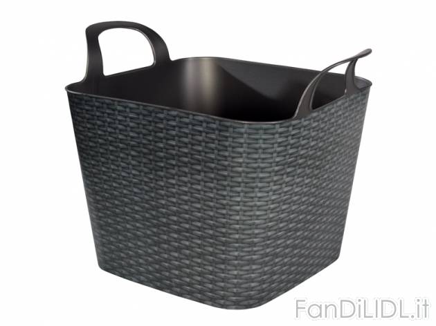 Bacinella flessibile , prezzo 4,99 &#8364; per Alla confezione 
- Dimensioni: ...